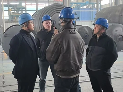 Ujian Penerimaan Kilang (FAT) di tapak dengan pelanggan Rusia